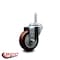 Service Caster 35 Inch Maroon Polyurethane Wheel Swivel 34 Inch Threaded Stem Caster Service Caster SCC-TS20S3514-PPUB-MRN-34212 - alternate 4